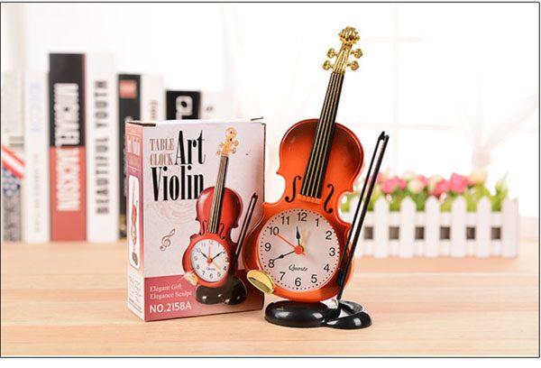 Đồng hồ để bàn Kiểu dáng đàn violin Décor US04723