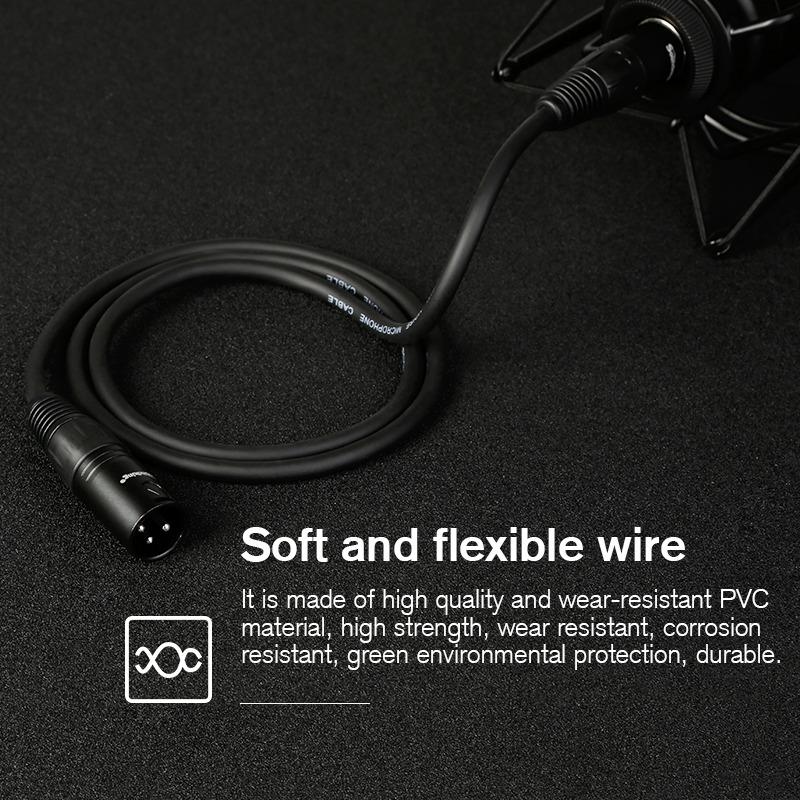 Cáp micro XLR-XLR Soundking B07 (3m)