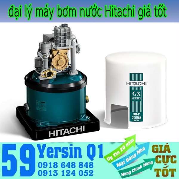 Máy bơm tăng áp Hitachi WT-P200GX2 200W