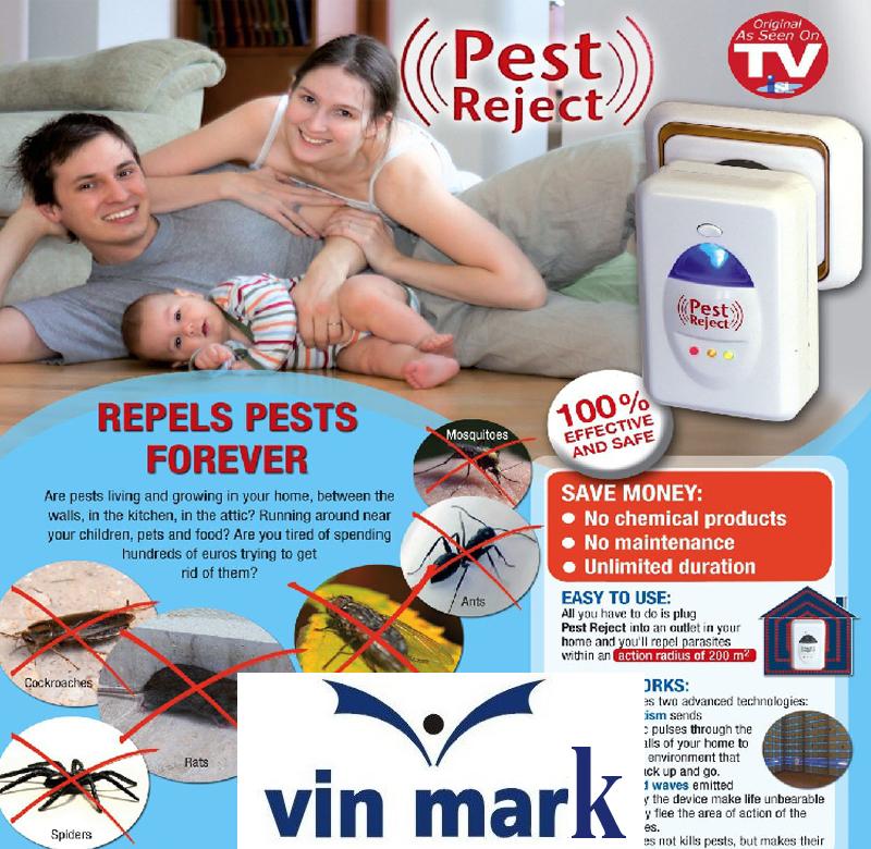 Đèn Chống Muỗi Thiết Bị Đuổi Muỗi Chuột Gián Mối Mọt Pest Reject Thế Hệ 3 Sống Âm Tần Số 0338 Hz Phòng ngăn Bệnh Dịch