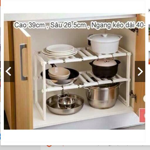KỆ GẦM BẾP 2 TẦNG TIỆN LỢI