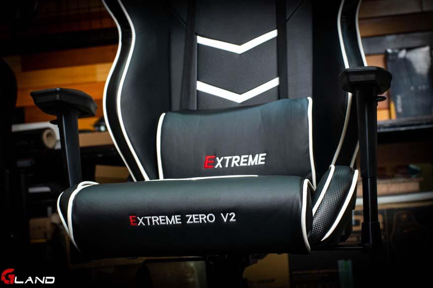 Ghế Gaming Extreme Zero v2 (đen viền trắng)