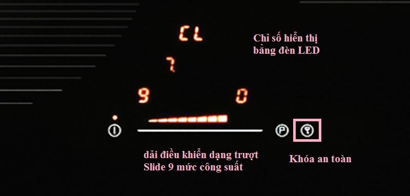 Bếp điện từ 3 Cata ISB 603 BK
