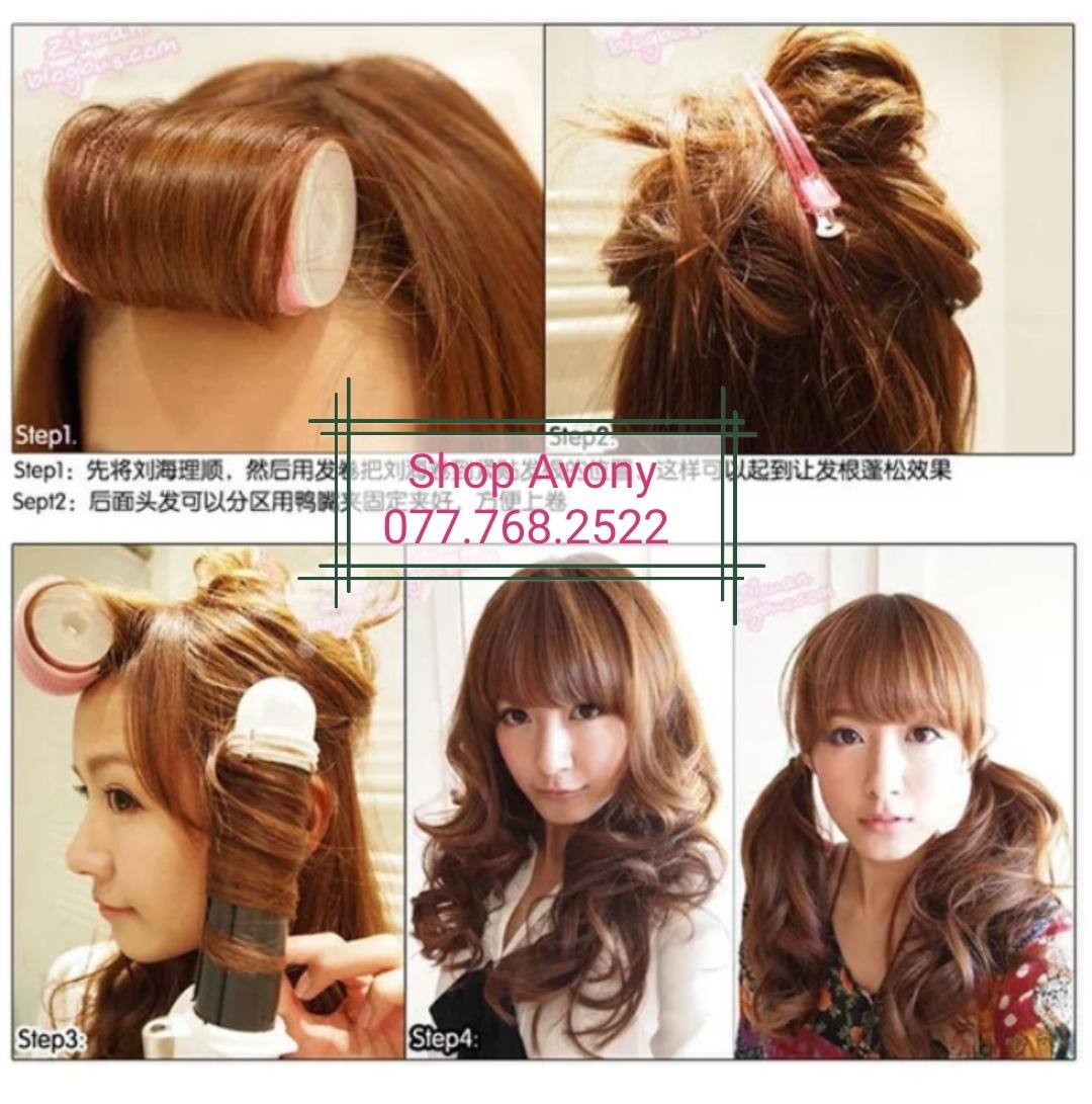 [HCM]Combo 2 lô cuốn tóc mái gai dính