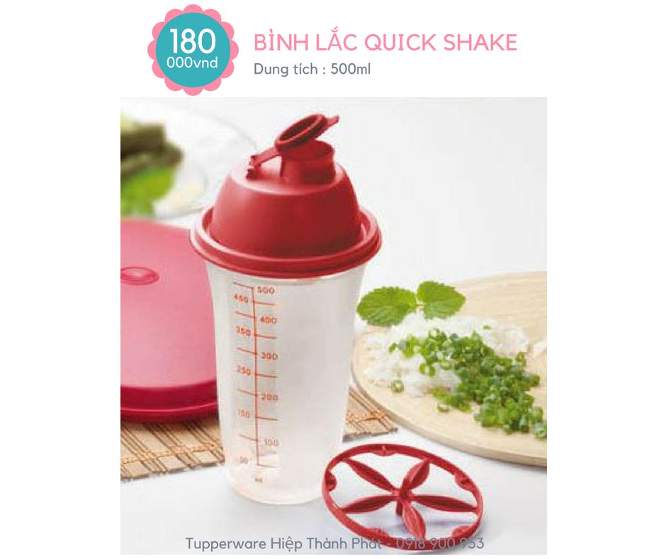 Bình Lắc Tupperware Quick Shake