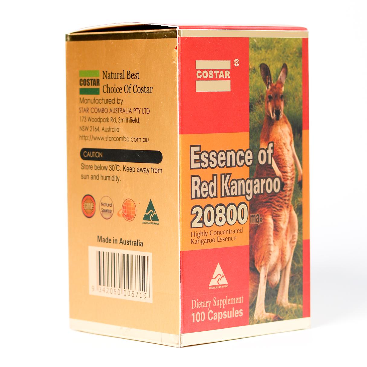[HCM]Viên uống Essence of Red Kangaroo 20800 Max (100 viên)