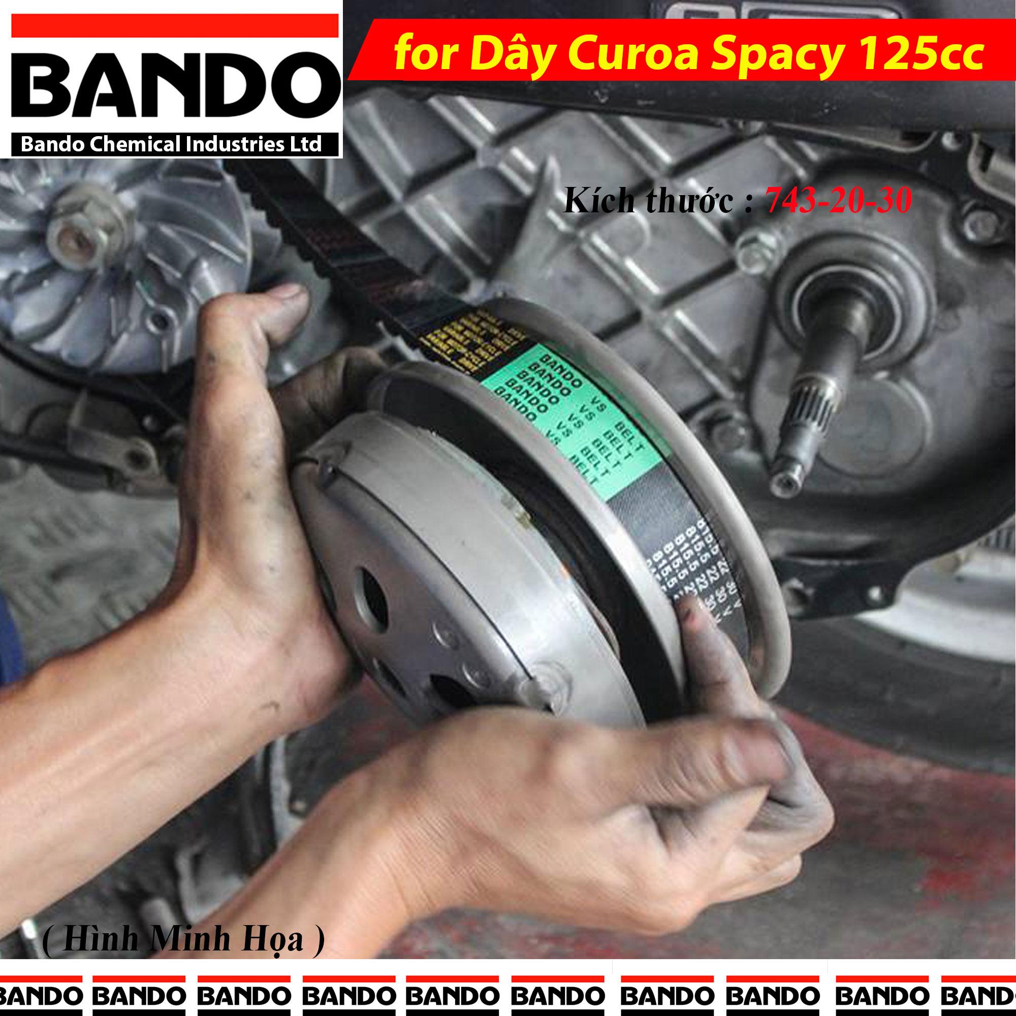 [HCM]Dây curoa Bando Honda Spacy 125cc ( Bando Thái Lan )