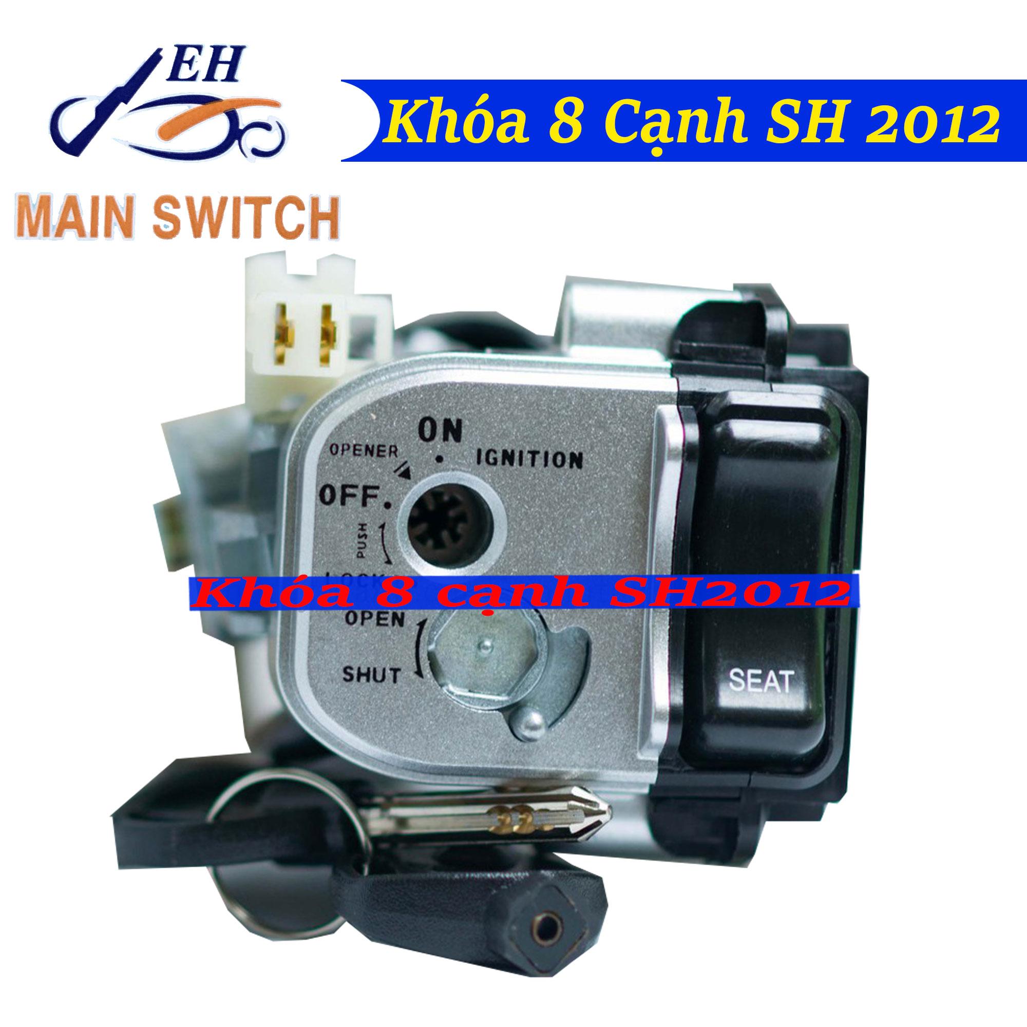 [HCM]Ổ Khóa Chống Trộm 8 Cạnh Xe SH 2012