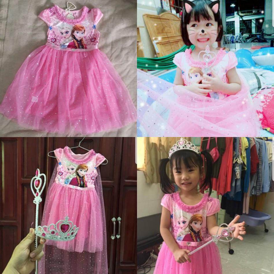 [HCM]ĐẦM ELSA FROZEN BÉ GÁI J13