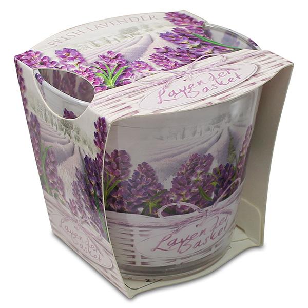 Ly nến thơm bartek candles bat8042 lavender basket 115g