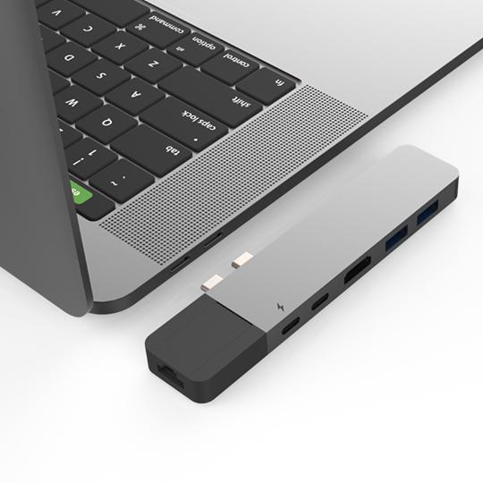 HyperDrive NET 6-in-2 Hub for USB-C MacBook Pro 2016/2017/2018