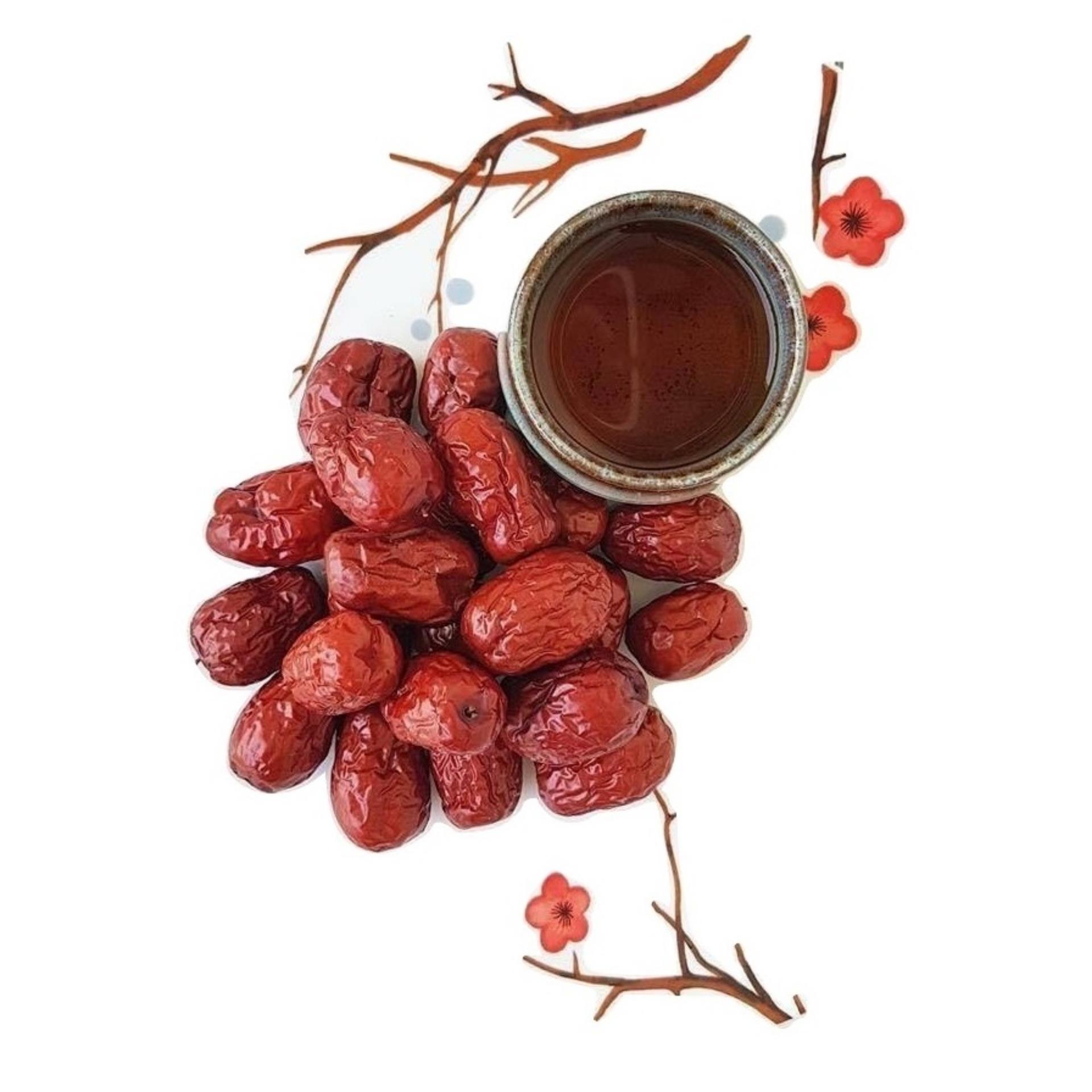 Táo Đỏ Sấy Khô Hàn Quốc 1kg (Trái To)