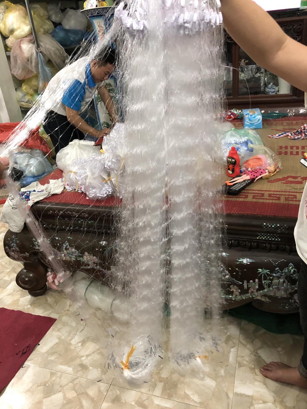 Lưới đánh cá - lưới đơn 6cm Cao 1m dài 50m