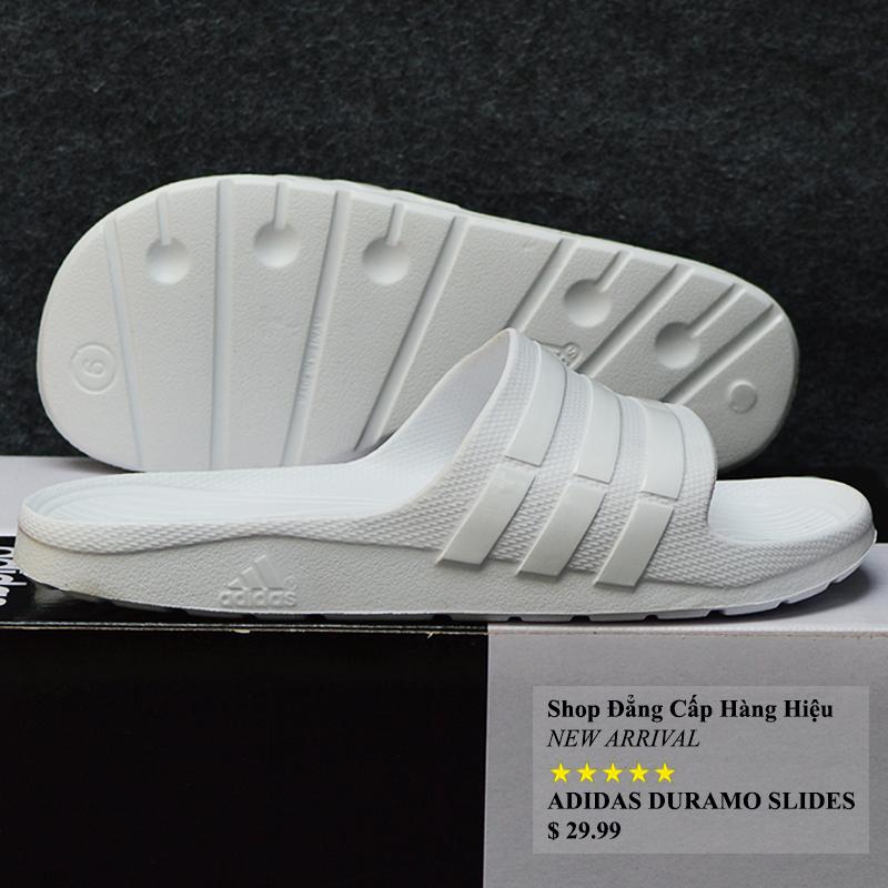 ADIDAS_ DURAMO AUTHENTIC màu trắng sọc bóng