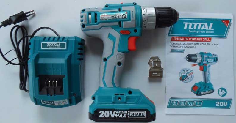 Máy khoan vặn vít dùng pin Total TDLI20021 (20V)