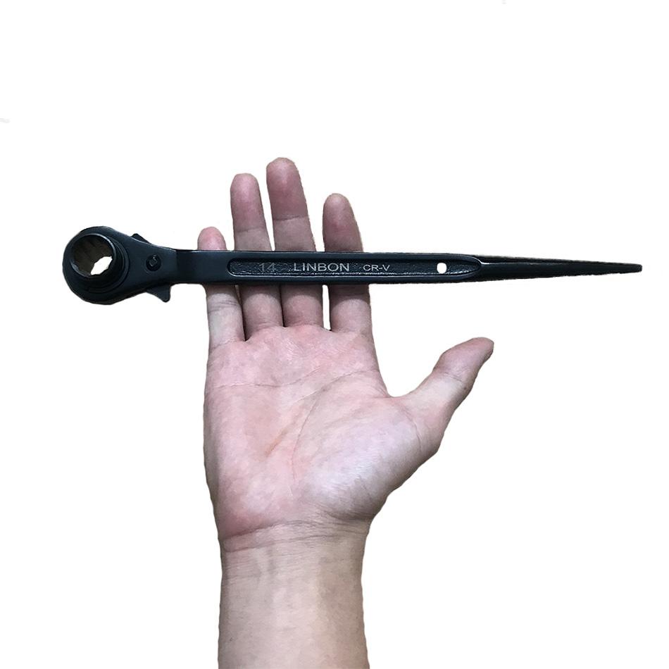 Cờ lê 2 đầu tuýp đuôi chuột 14-17mm Linbon
