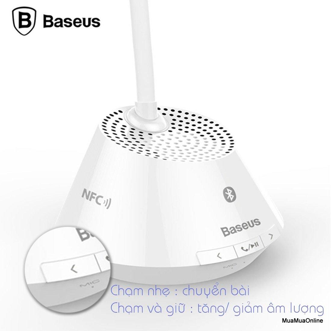 Đèn Bàn Cảm Ứng Tích Hợp Loa Không Dây Nfc - Bluetooth Baseus A105