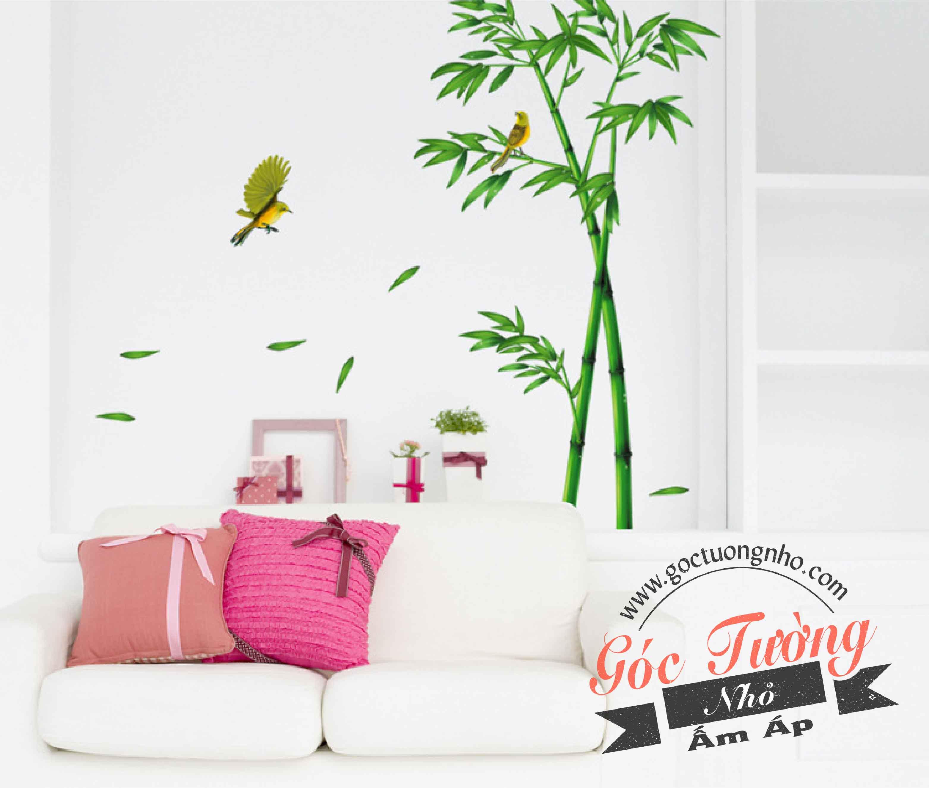 DECAL DÁN TƯỜNG HÌNH CÂY XANH DLX0779