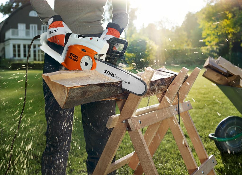 Máy cưa xích chạy điện STIHL MSE 170 C - BQ . Made in Germany