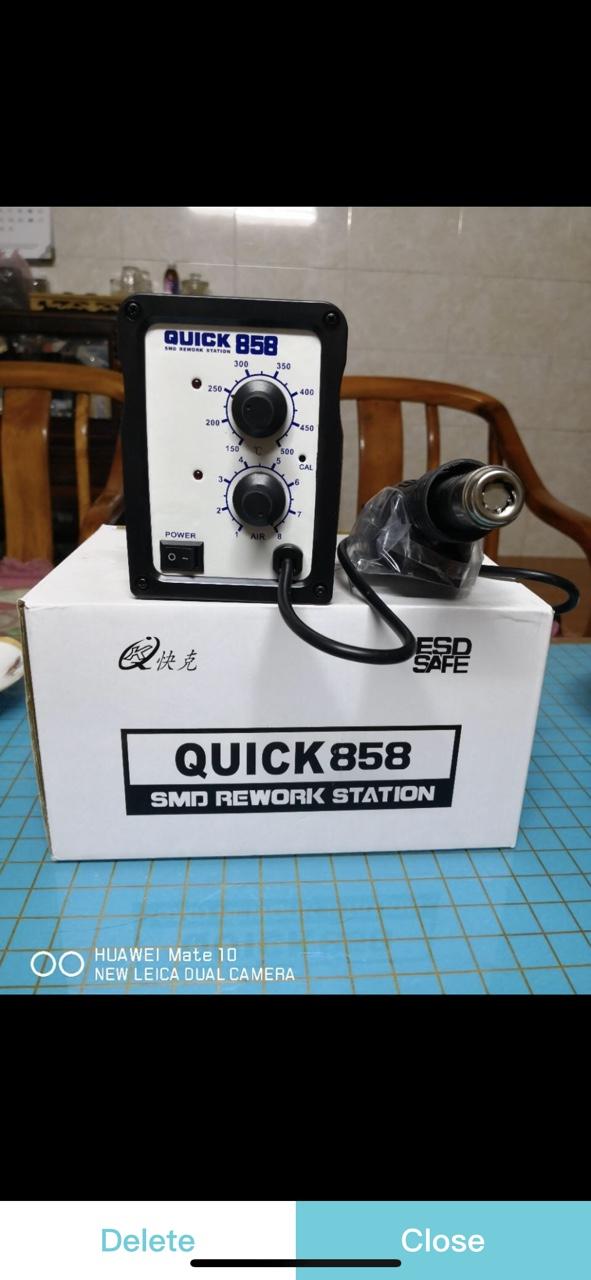 MÁY KHÒ NHIỆT QICK 858