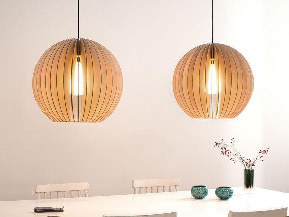 AION Wood Pendant Light