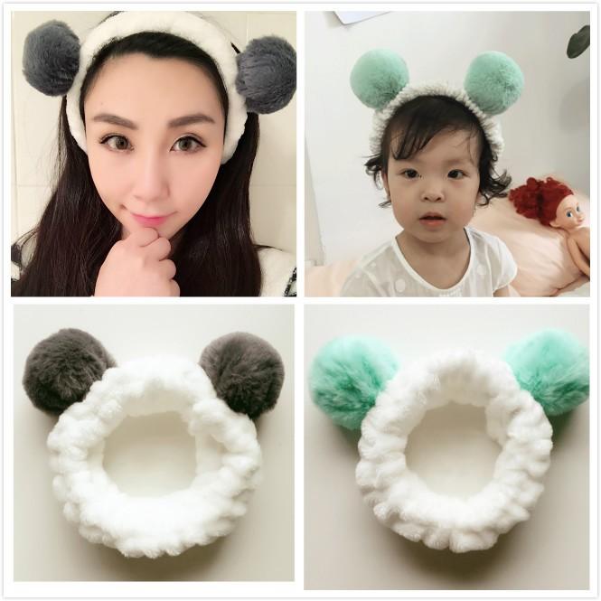 Băng đô tai gấu - nhung mềm mượt