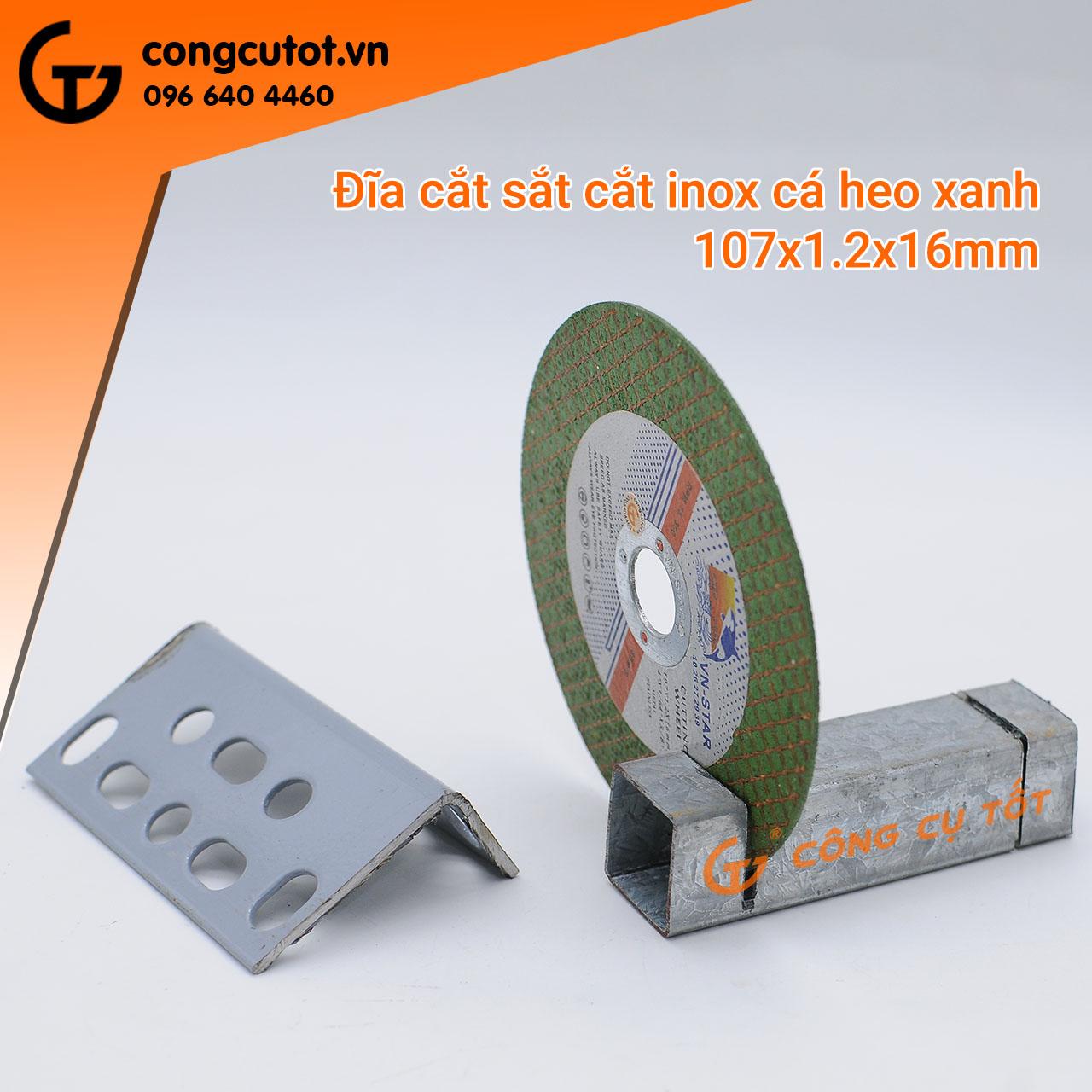 Lưỡi cắt  - Đá cắt sắt, inox cá heo xanh