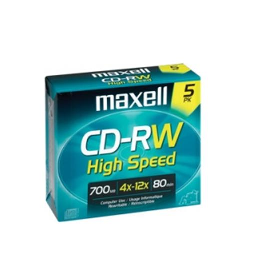 Bộ 10 đĩa trắng CD-R Maxell có vỏ