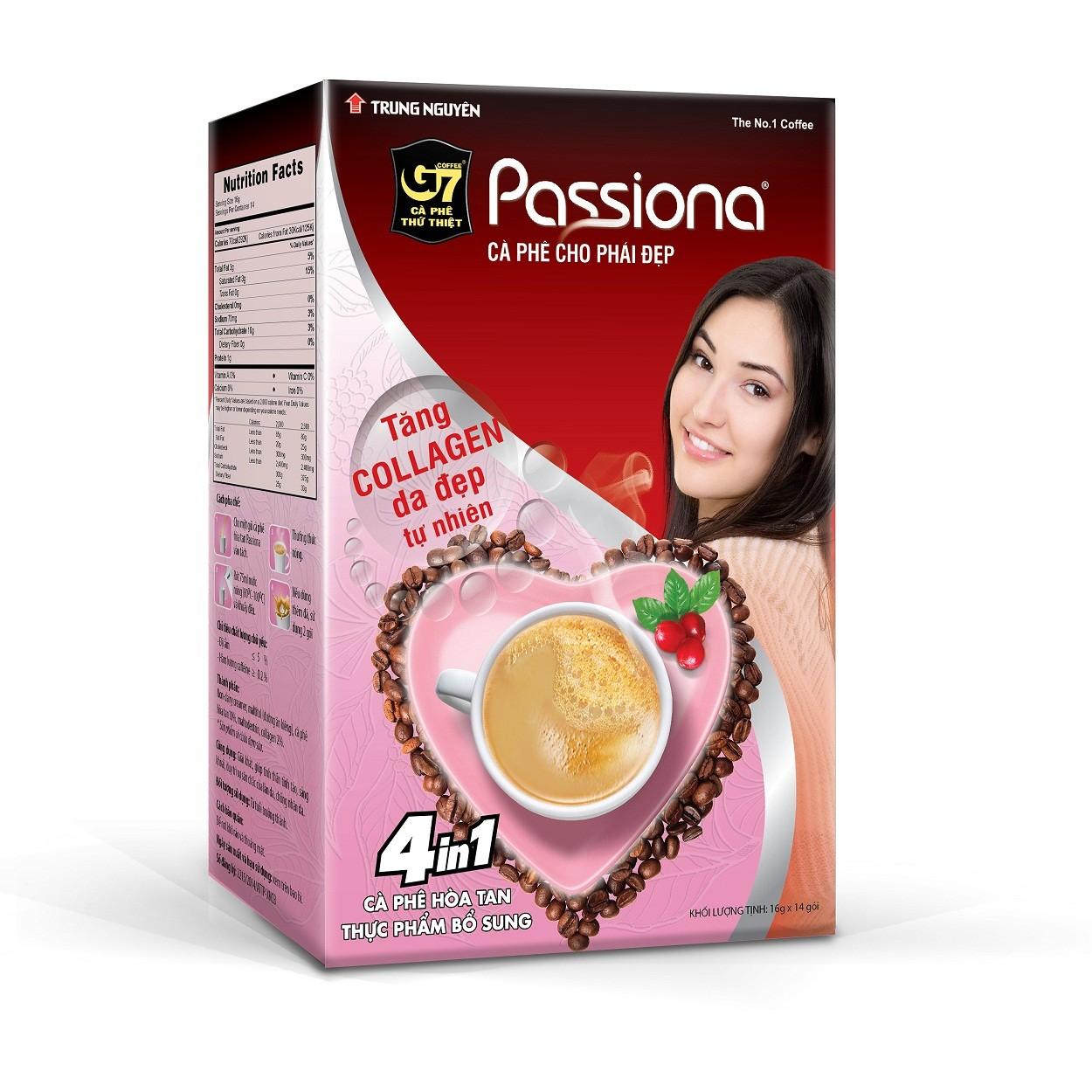 Combo 3 hộp  Cà phê cho phái đẹp - G7 Passiona