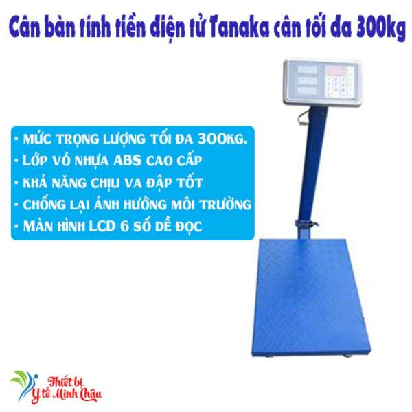 Cân bàn tính tiền điện tử Tanaka (cân tối đa 300kg)