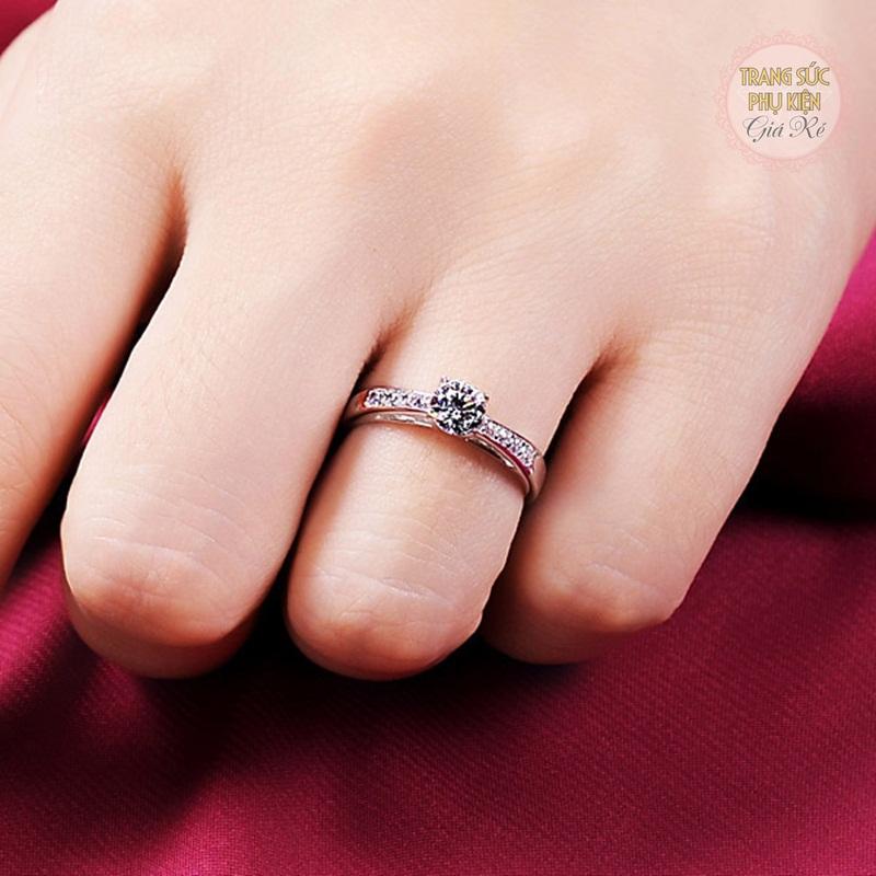 [HCM]Nhẫn nữ thời trang đính hạt N20