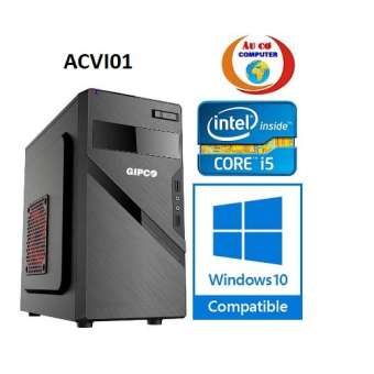 Máy tính để bàn  ACVI01 Core i5 / 4G / 500G phục vụ văn phòng ,học tập , chơi game , giải trí  - Tăng bộ bàn phím chuột văn phòng , USB Wifi ,bàn di chuột