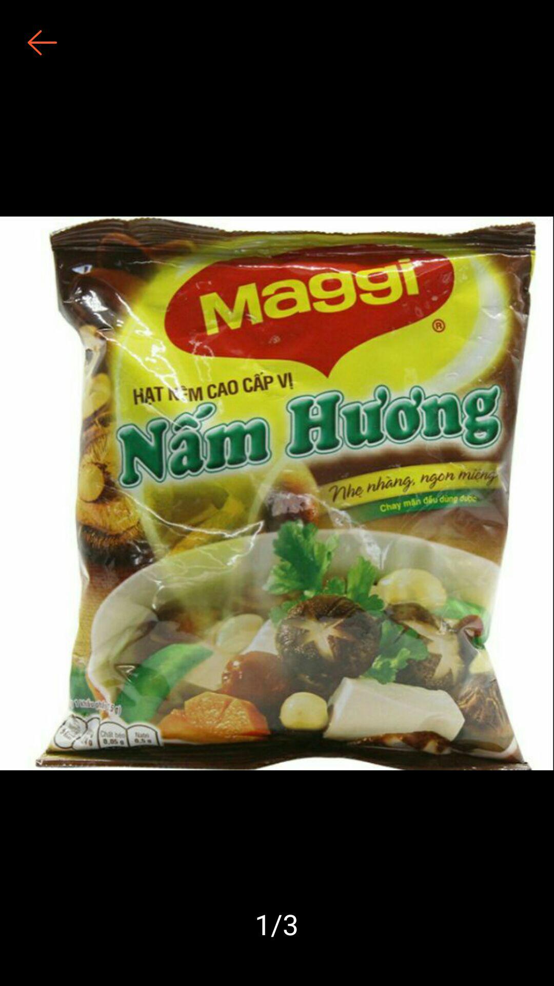 bột nêm chay nắm hương maggi 450g