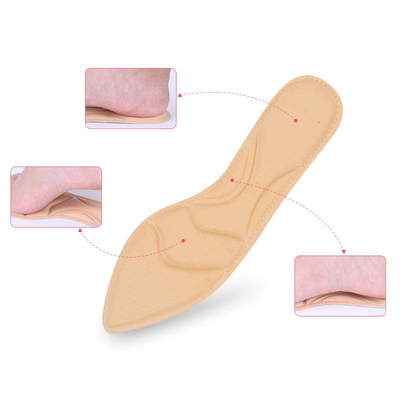 Miếng lót giày cao gót (Màu Kem, Size 34-40)
