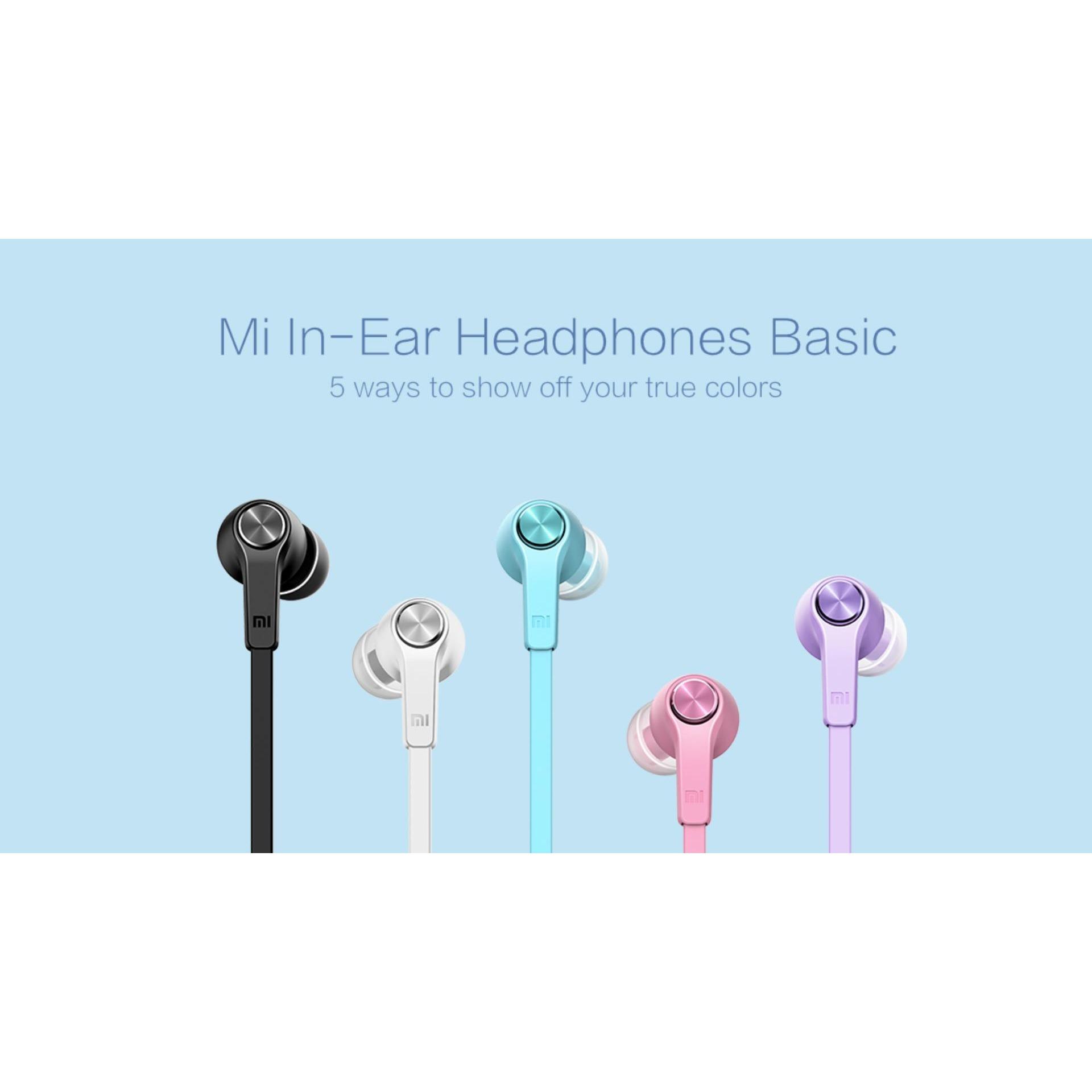 Tai nghe Xiaomi Mi In-Ear Headphones Basic 2016 (Đen)