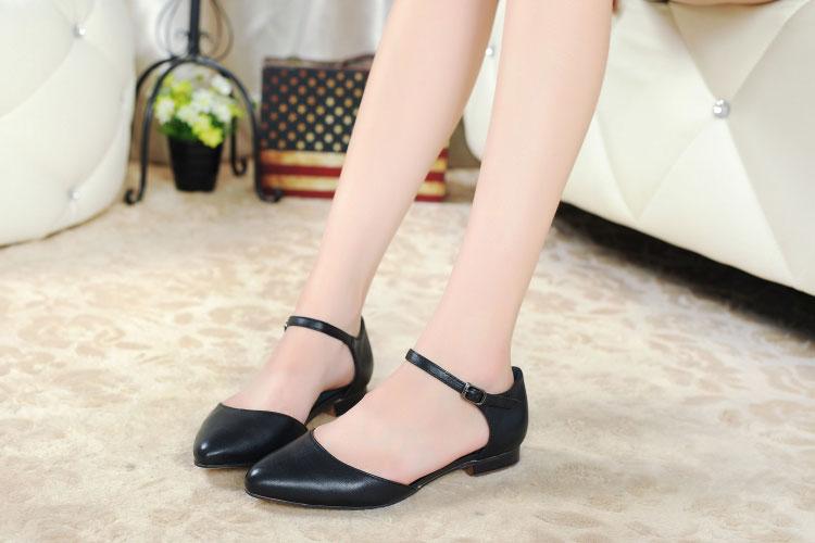 Giày búp bê đế bệt quai hâu