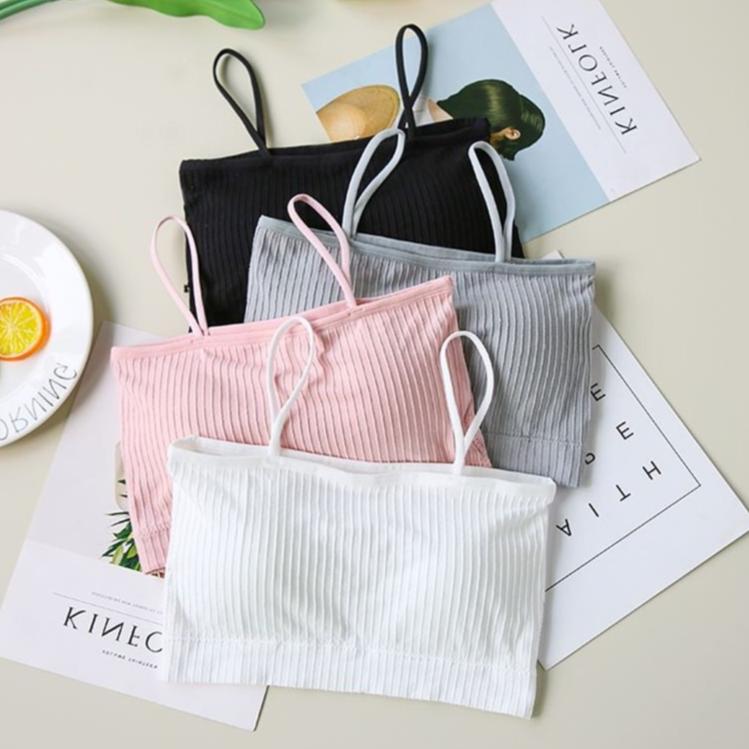 Áo bra quây cotton có đệm ngực - AL25