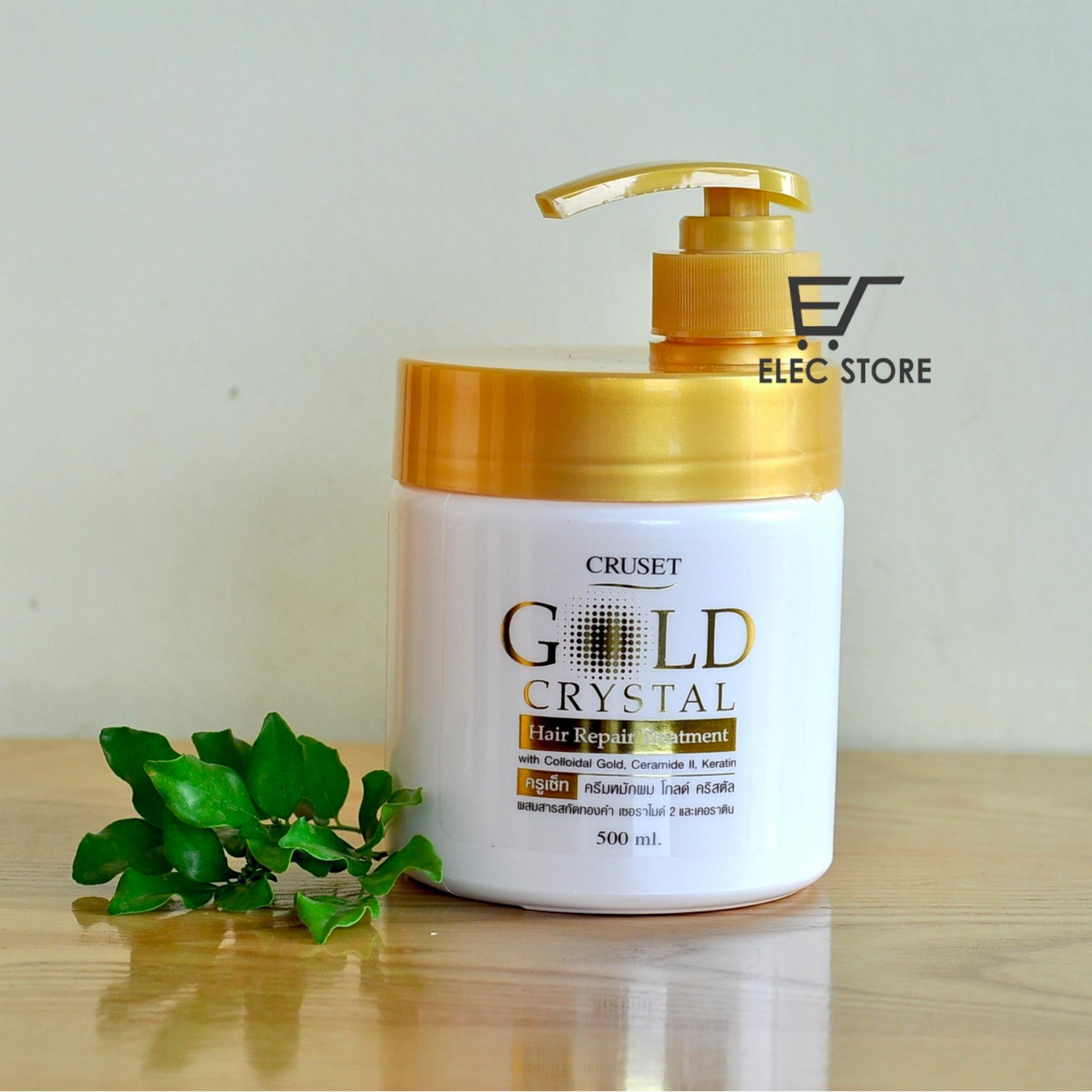 Kem ủ tóc Cruset Gold Crystal  500g Thái Lan