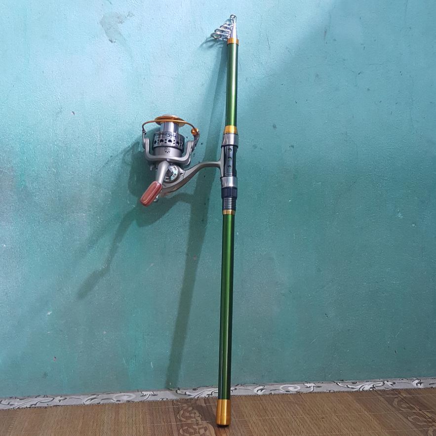 Combo cần câu shimano max- máy câu yumoshi LC ( đồ câu cá Giang Nam ) big sale