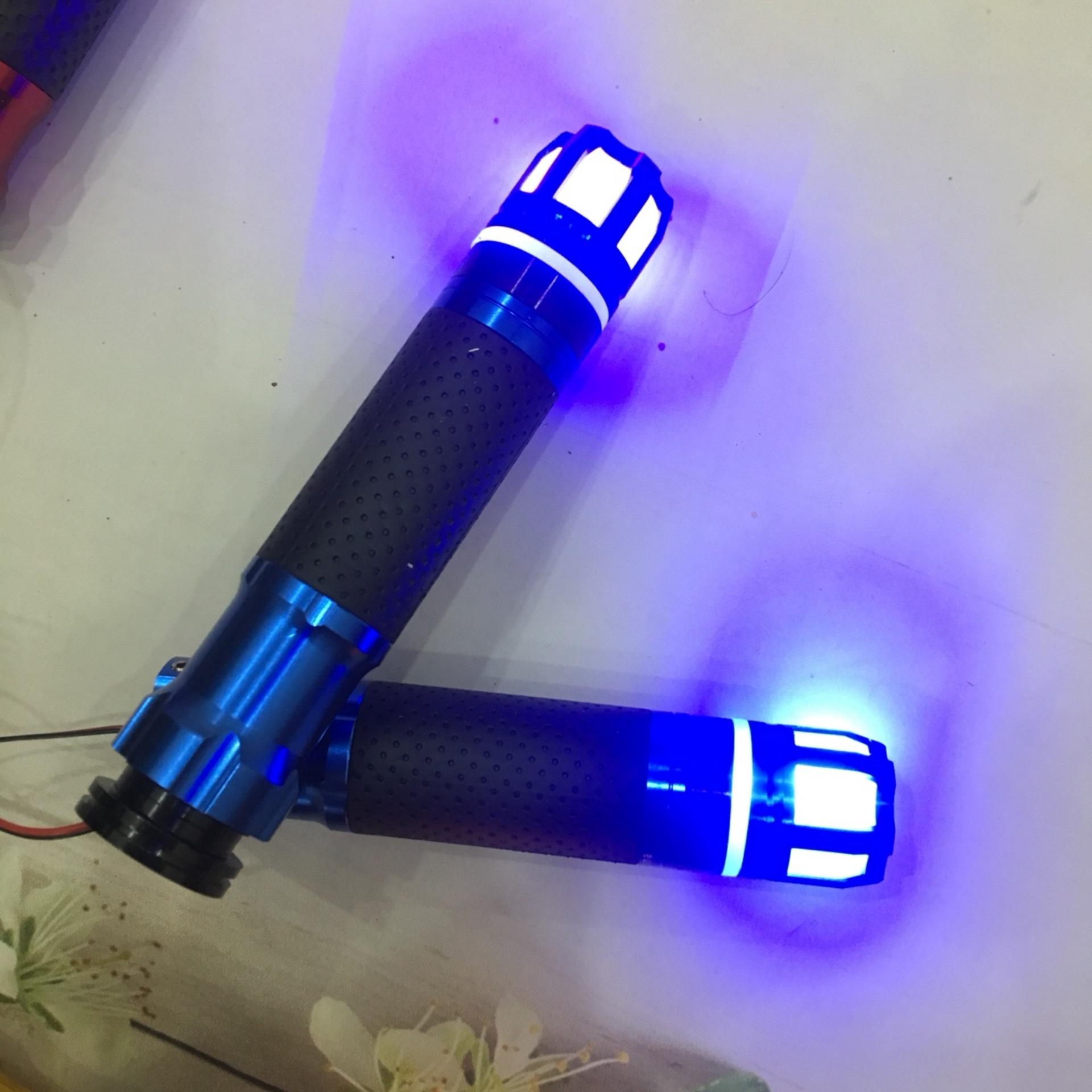 [Giá năm mới] 2 bao tay gù LED xoay Rizoma lắp xe máy, đẹp , chất và thời thượng G71-màu xanh-20