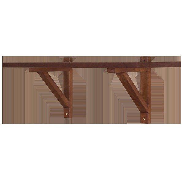 Bộ kệ treo tường Modulo Home MDL-001AB-WN 59cm (Màu cánh gián)