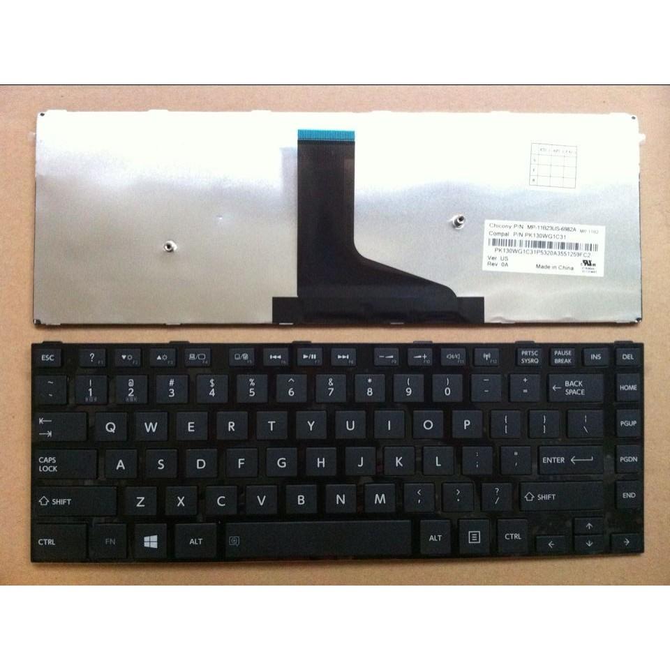 Bàn Phím Laptop Toshiba L40, L40-A, L40D-A, C40, C40-A, C40D, C45, C45T, S40-A Keyboard