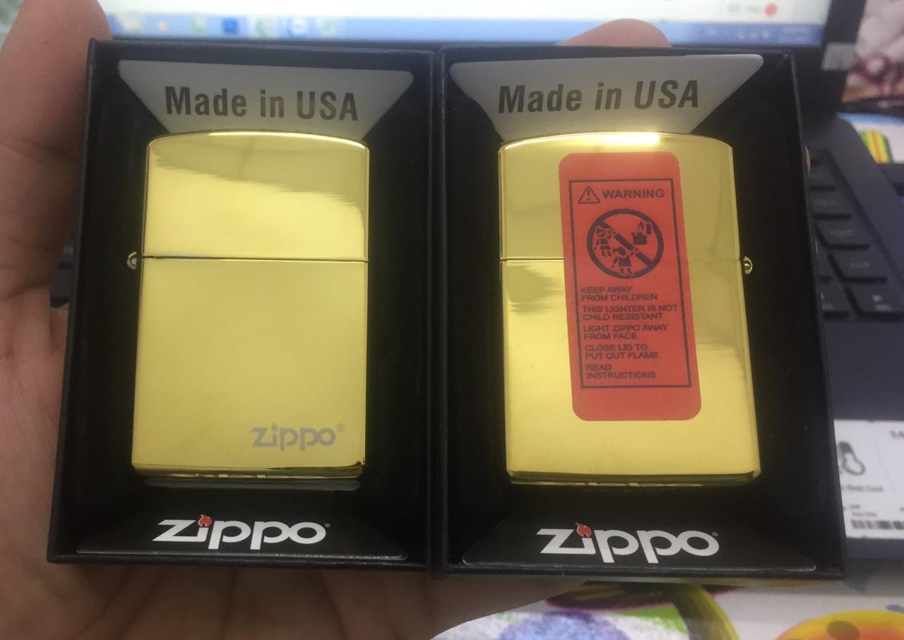 [HCM]Bật Lửa Zippo USA Tem Đỏ Cao Cấp