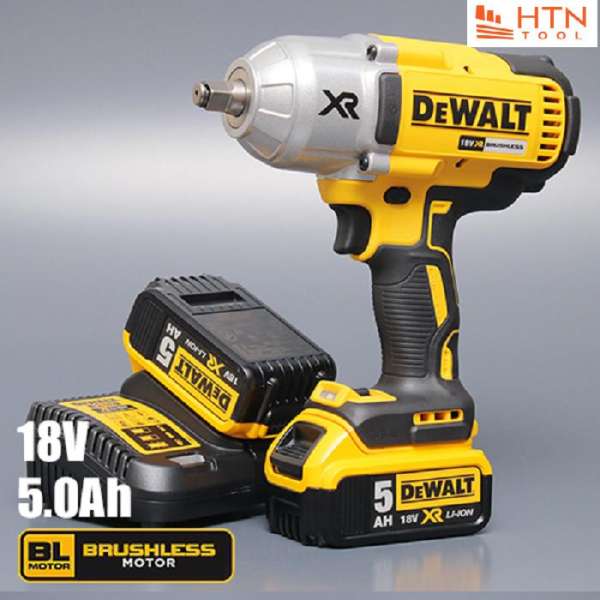 18V-5.0Ah Máy vặn bu lông động lực pin Dewalt DCF899HP2-KR (Không chổi than, kèm 2pin)