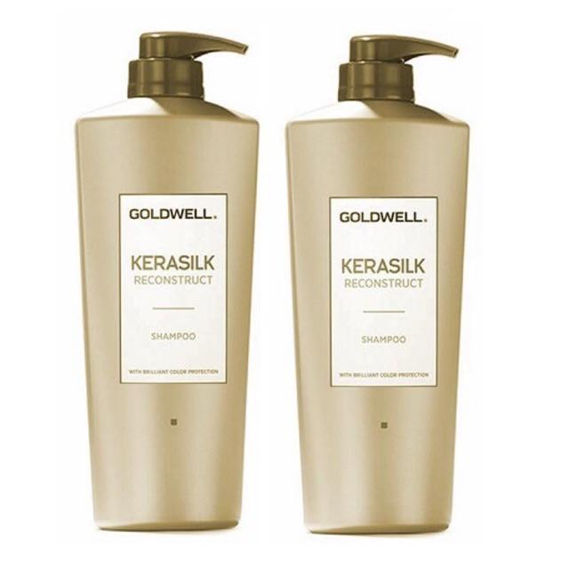 [HCM]Dầu gội xả suôn mượt Goldwell Kerasilk Control 1000mlx2