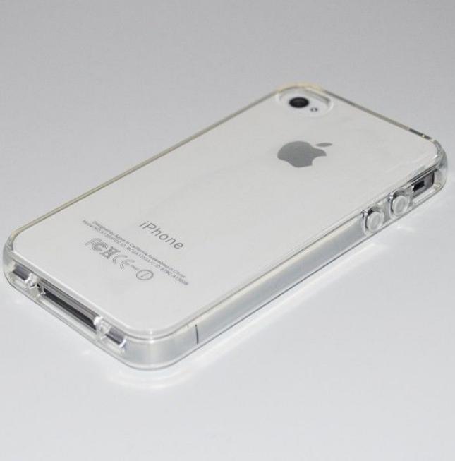 Ốp lưng silicon dẻo trong suốt cho IPhone 4/4s