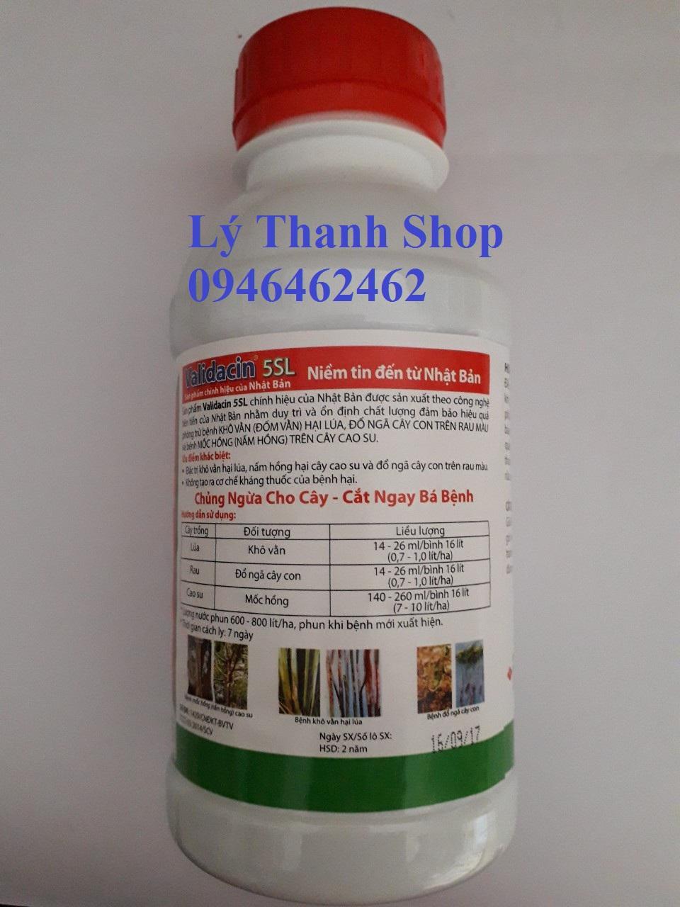 Thuốc Trừ Bệnh VALIDACIN 500ml