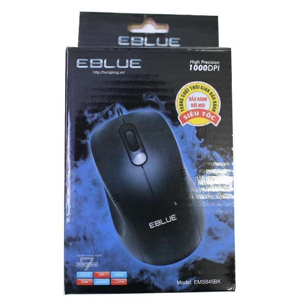 Chuột có dây bền đẹp Eblue EMS645BK