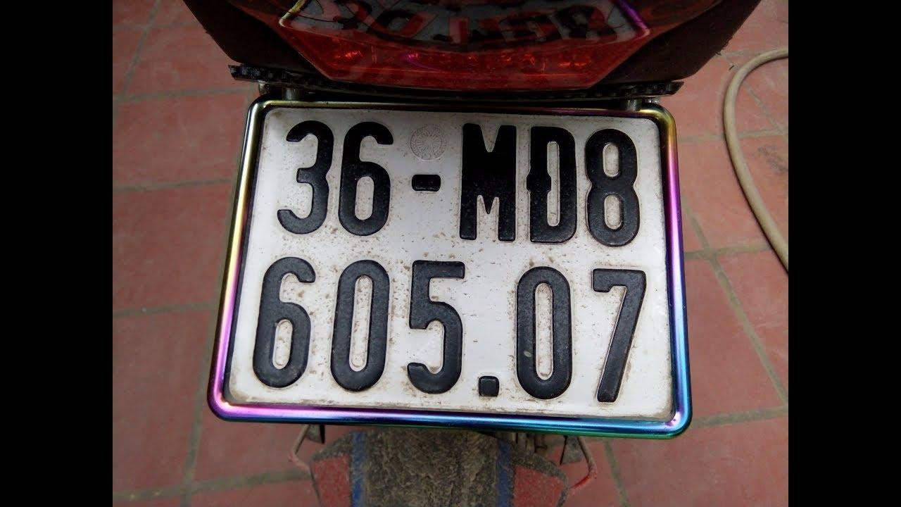 khung bảng số gò titan