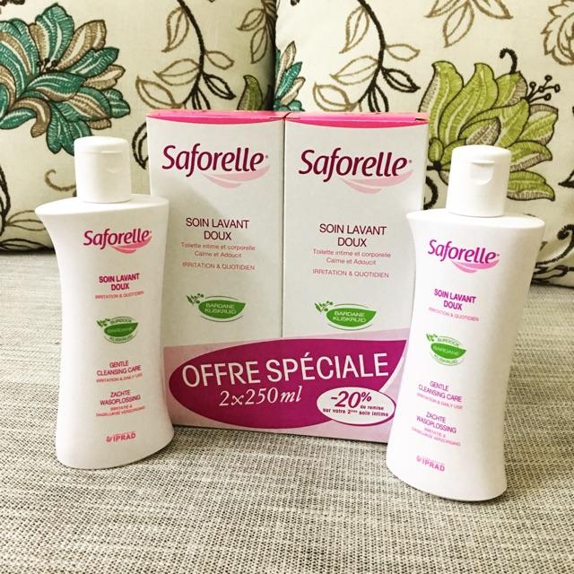 Dung dịch vệ sinh phụ nữ Saforelle 250ml Pháp (Tindi Lavender)